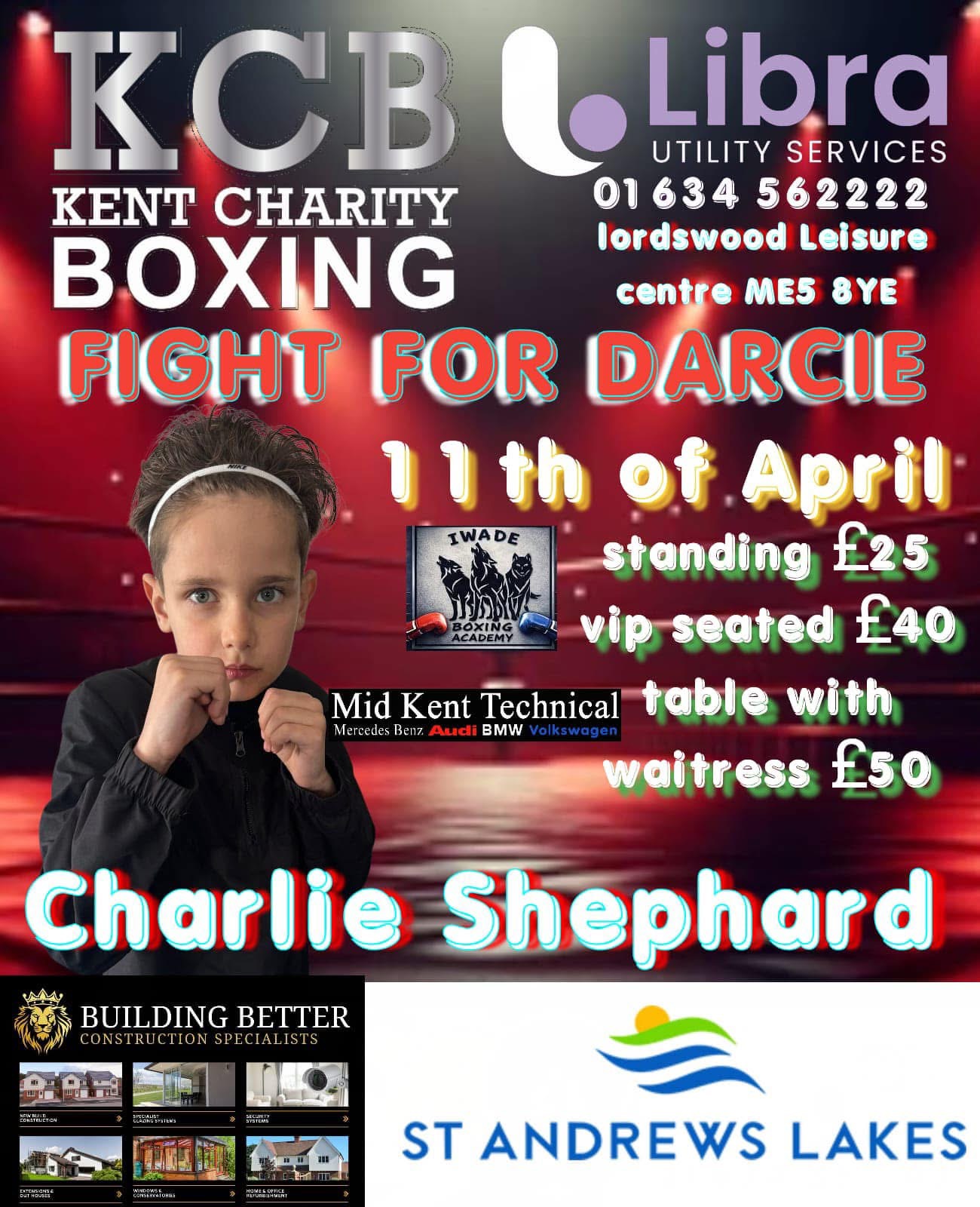 Charlie boxes for charity 🥊
